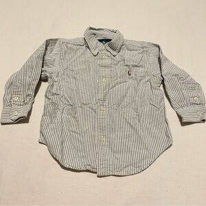Ralph Lauren Striped Baby Shirt Size 24 Months